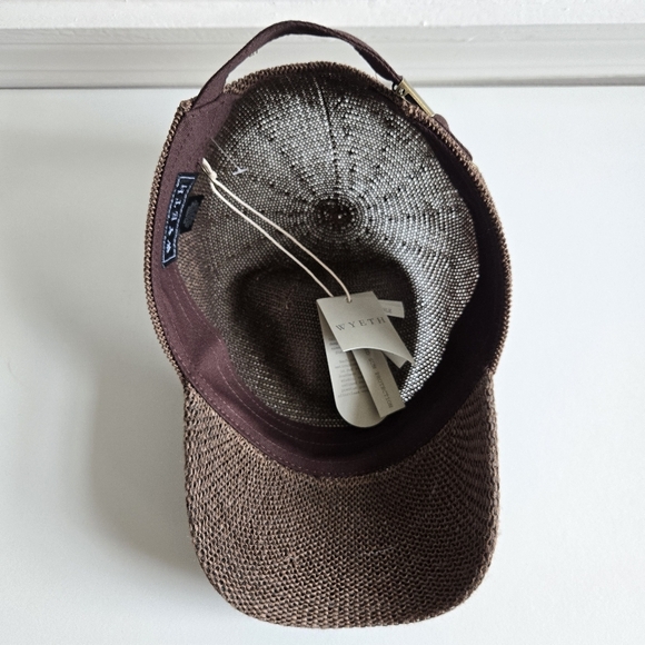 New Wyeth Paula Mesh Breathable Adjustable Packable UPF 50+ Chocolate Hat O/S main image 10
